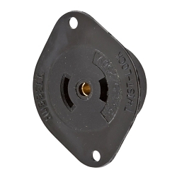 Hubbell HBL7487N Midget Locking Receptacle