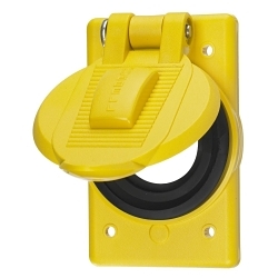Hubbell HBL74CM24WO Weatherproof Lift Cover