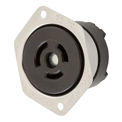 Hubbell HBL7557 Locking Flanged Receptacle