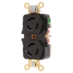 Hubbell HBL7580G Locking Receptacle