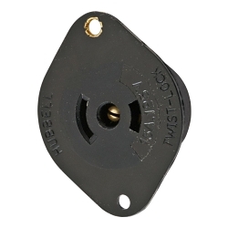 Hubbell HBL7596N Midget Locking Flanged Receptacle
