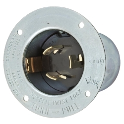 Hubbell HBL7958 Locking Flanged Inlet