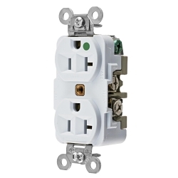 Hubbell HBL8300W Straight Blade Receptacle