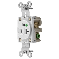 Hubbell HBL8310W Straight Blade Receptacle