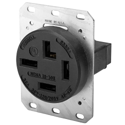Hubbell HBL8330A Straight Blade Receptacle