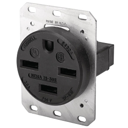Hubbell HBL8430A Straight Blade Receptacle