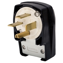 Hubbell HBL8452C Straight Blade Plug