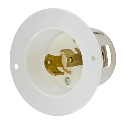 Hubbell HBL8815C Locking Flanged Inlet