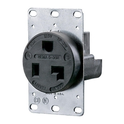 Hubbell HBL9308 Straight Blade Receptacle