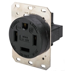 Hubbell HBL9460A Straight Blade Receptacle