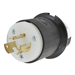 Hubbell HBL9965GCB Locking Plug