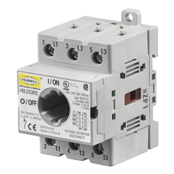 Hubbell HBLDS3RS Rotary Disconnect Switch