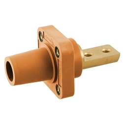 Hubbell HBLFRB2O Single Pole Receptacle