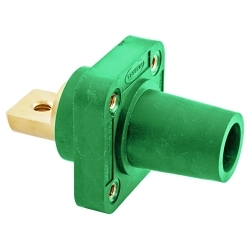 Hubbell HBLFRBGN Single Pole Bus Receptacle