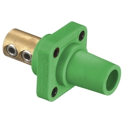 Hubbell HBLFRGN Single Pole Receptacle