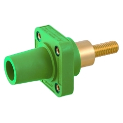 Hubbell HBLFRSCEGN Single Pole Receptacle