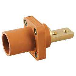 Hubbell HBLMRB2O Single Pole Receptacle