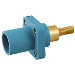 Hubbell HBLMRSCEBL Single Pole Receptacle