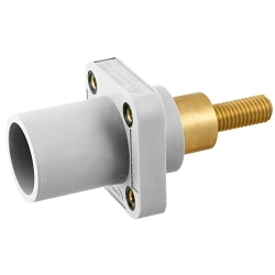 Hubbell HBLMRSCEW Single Pole Receptacle