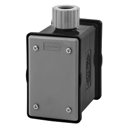 Hubbell HBLPOB1BK Portable Outlet Box