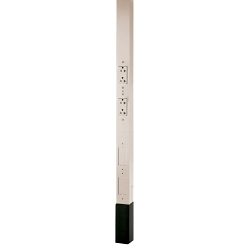 Hubbell HBLPP10OW Premise Wiring Service Pole