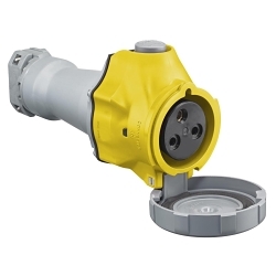 Hubbell HBLS330C4W Pin and Sleeve Connector