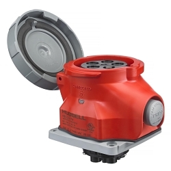 Hubbell HBLS530R7W Pin and Sleeve Receptacle