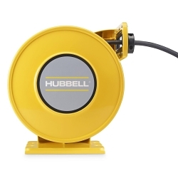 Hubbell HBLW25123 inREACH 3-Conductor Heavy Duty Weatherproof Cord Reel With Open Cord End