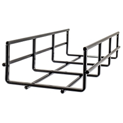 Hubbell HBT0204SBK Wire Basket Tray