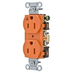 Hubbell IG5252 Straight Blade Receptacle
