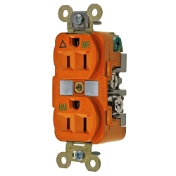 Hubbell IG5262WR Straight Blade Receptacle
