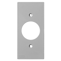 Hubbell KP7GY Receptacle Faceplate