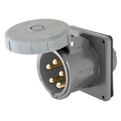 Hubbell M5100B7R Pin and Sleeve Inlet