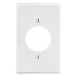 Hubbell P720W Non-Metallic Standard Wall Plate
