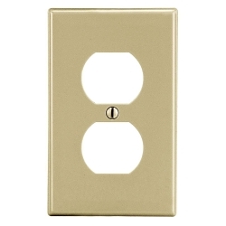 Hubbell PJ8I Mid-Size Wall Plate