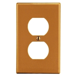 Hubbell P8OR Non-Metallic Standard Wall Plate