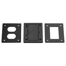 Hubbell PFBR826BLA Device Plate