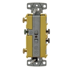 Hubbell RC101W Combination Toggle Switch