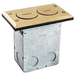 Hubbell RF6500BR Floor Box