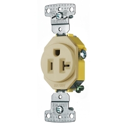 Hubbell RR201I Straight Blade Receptacle