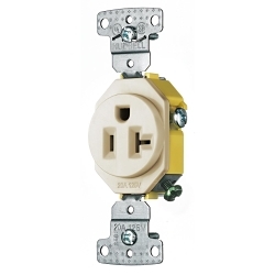 Hubbell RR201LA Straight Blade Receptacle