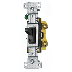 Hubbell RS115BK Toggle Switch