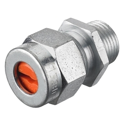 Hubbell SHC1008ZP Form 1 Standard Duty Straight Cord Connector