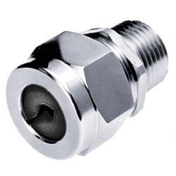 Hubbell SHC1010ZP SHC Form 1 Standard Straight Cord Connector