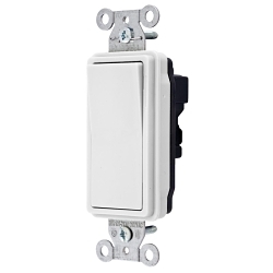 Hubbell SNAP2101WNA Snapconnect Style Line Decorator Switch