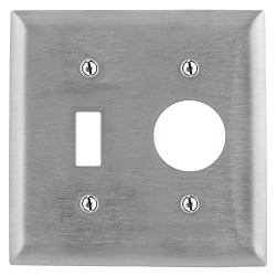 Hubbell SS17 Combination Wallplate