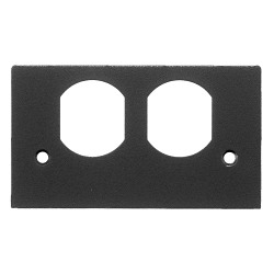 Hubbell SS2309DBKA Faceplate