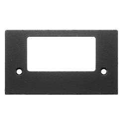 Hubbell SS2309SLBKA Faceplate