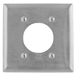 Hubbell SS703 Receptacle Wallplate