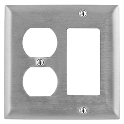 Hubbell SS826 Combination Wallplate